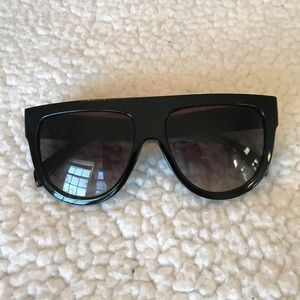 Flat top sunglasses